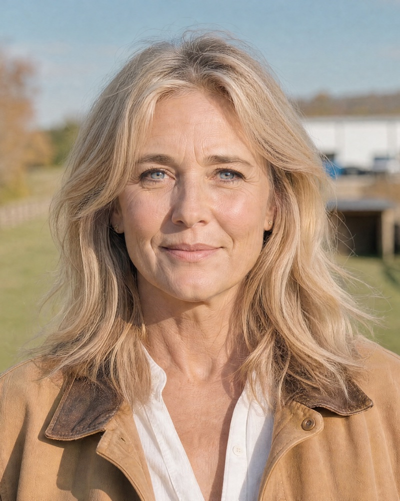 Diane Hargrove at her farm